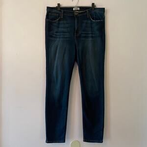 Judy Blue Dark Wash Relaxed Fit Jeans Skinny Straight Preppy Women's size 3XL